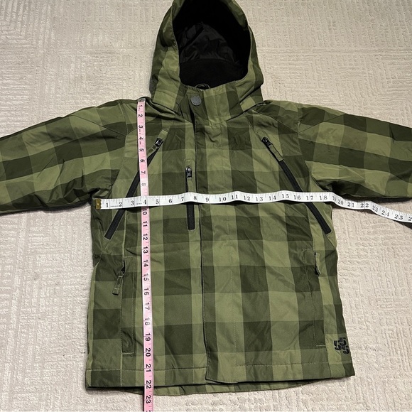 Triplenickel Insulated Ski Jacket Hooded Snow jacket Snowboard 555 Youth Size 10 - Picture 5 of 8